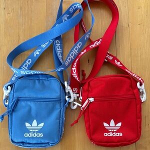 Adidas Red and Blue Mini Bags